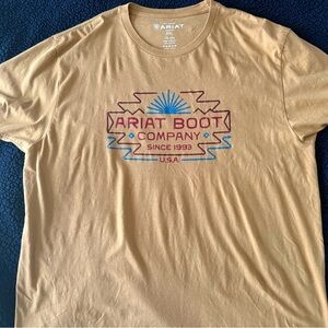Ariat Men's Beige Graphic Tee